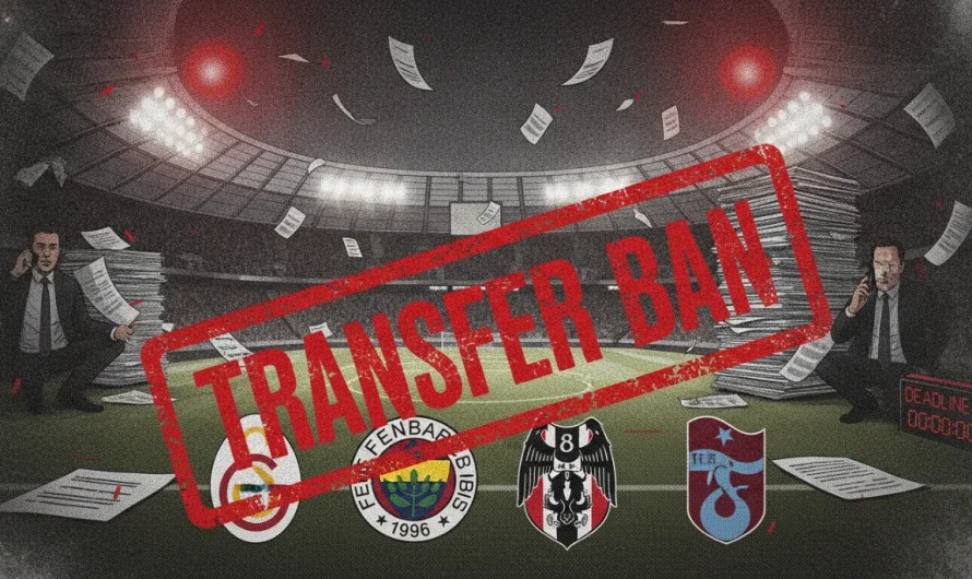 FIFA’dan Türk Futboluna Ağır Yaptırım: 4 Kulübün Transfer Tahtası Kapandı